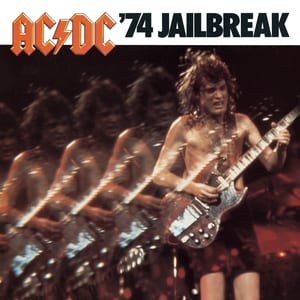’74 Jailbreak by AC/DC, album cover