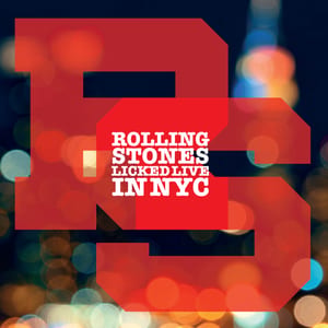 Licked Live in NYC by The Rolling Stones, album cover
