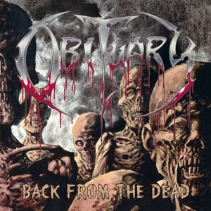 Back From the Dead by Obituary, album cover