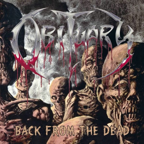 Back From the Dead by Obituary, album cover