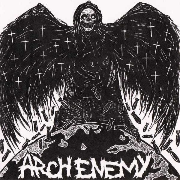 Råpunk EP by Arch Enemy, album cover