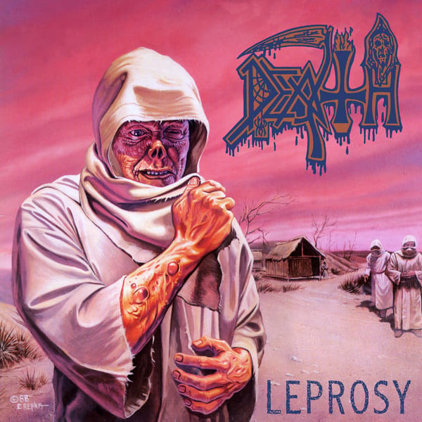 Leprosy by Death, album cover
