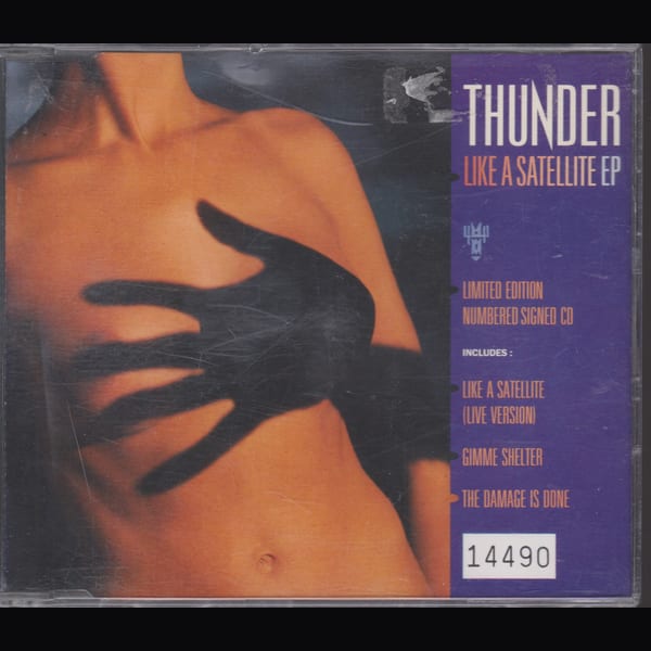 Like a Satellite by Thunder, album cover