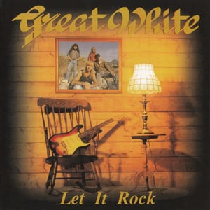 Let It Rock by Great White, album cover
