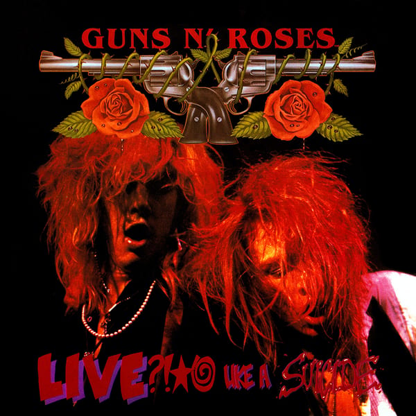 Live ?!★꩜ Like a Suicide by Guns N’ Roses, album cover