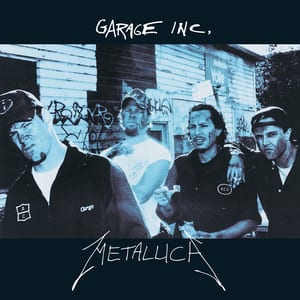 Garage Inc. by Metallica, album cover