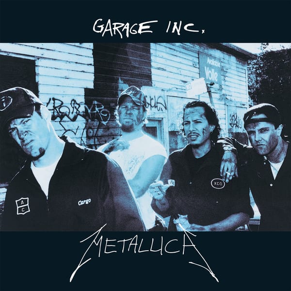 Garage Inc. by Metallica, album cover