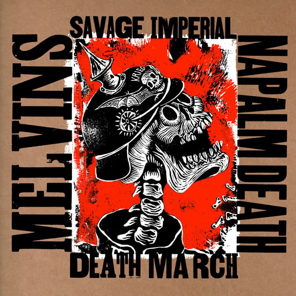Savage Imperial Death March by Napalm Death, album cover