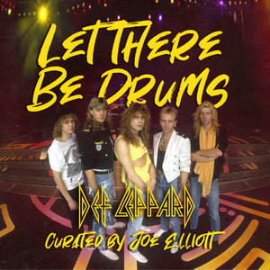 Let There Be Drums by Def Leppard, album cover