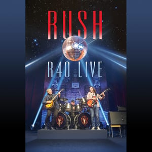 R40 Live by Rush, album cover