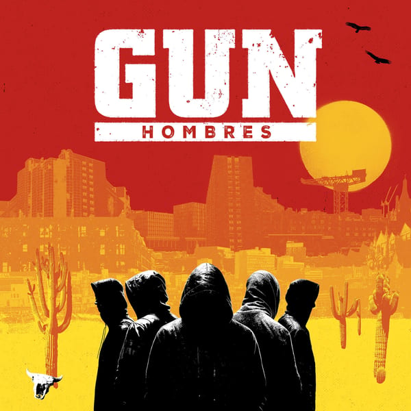 Hombres by GUN, album cover