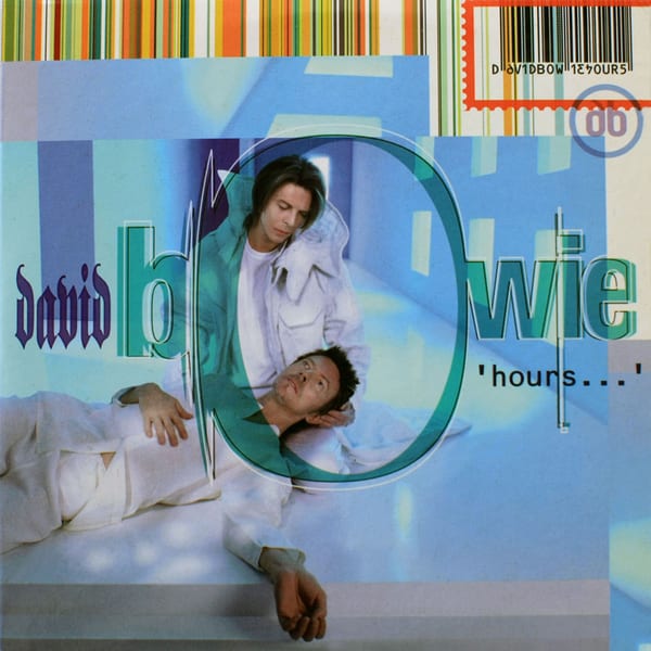 ‘hours…’ by David Bowie, album cover