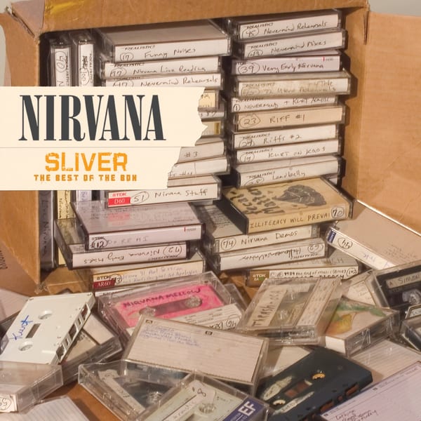 Sliver: The Best of the Box by Nirvana, album cover