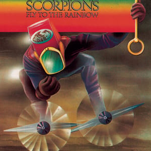 Fly to the Rainbow by Scorpions, album cover