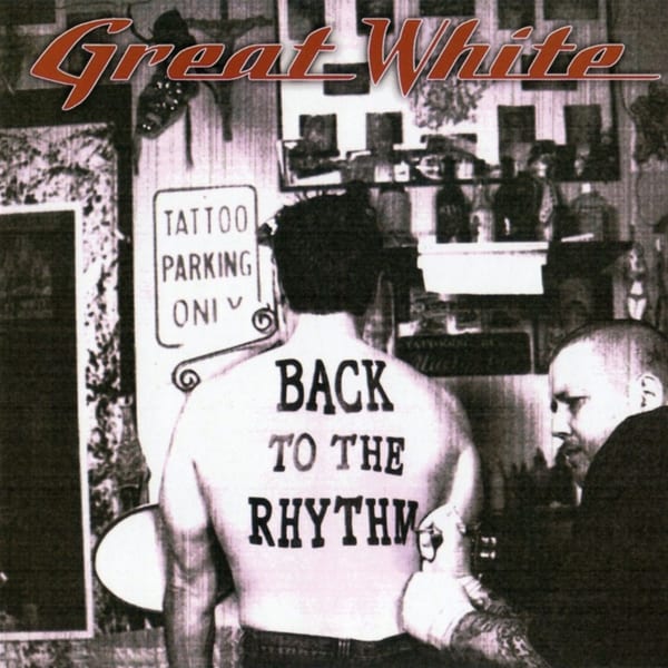 Back to the Rhythm by Great White, album cover