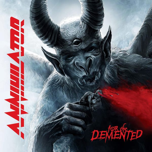 For the Demented by Annihilator, album cover