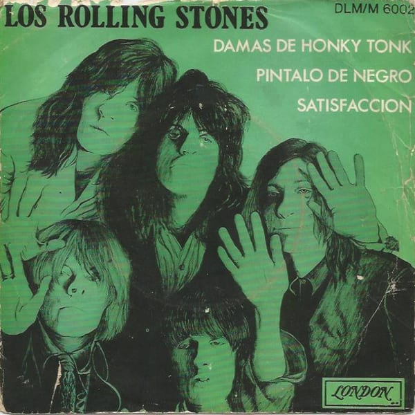 Satisfacción by The Rolling Stones, album cover