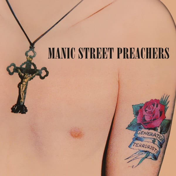 Generation Terrorists by Manic Street Preachers, album cover