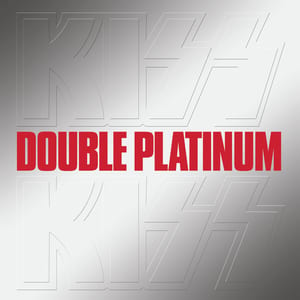 Double Platinum by KISS, album cover