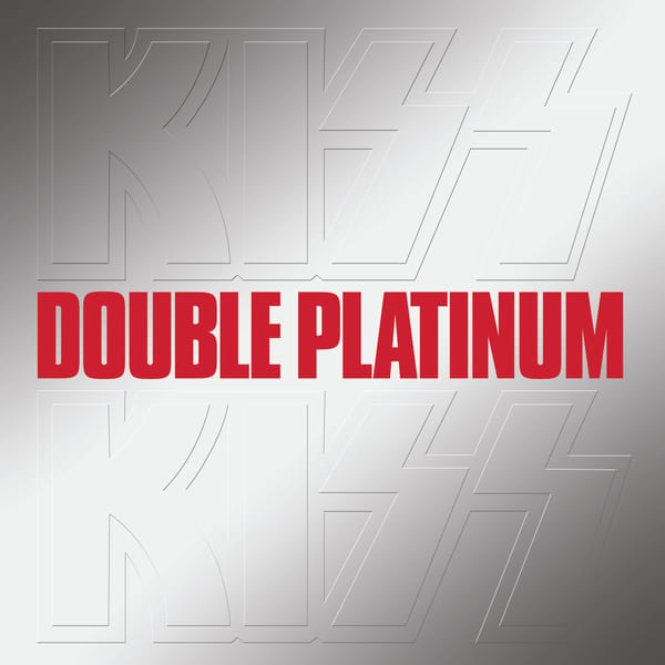 Double Platinum by KISS, album cover