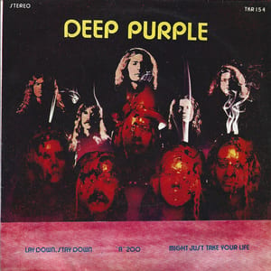 Lay Down Stay Down by Deep Purple, album cover