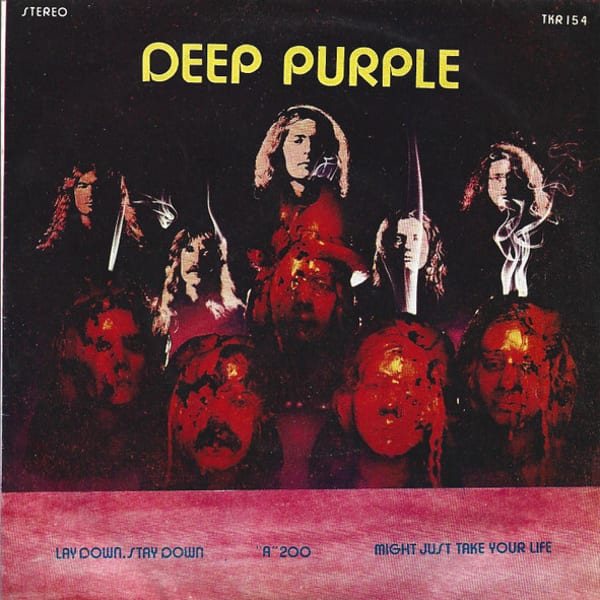 Lay Down Stay Down by Deep Purple, album cover