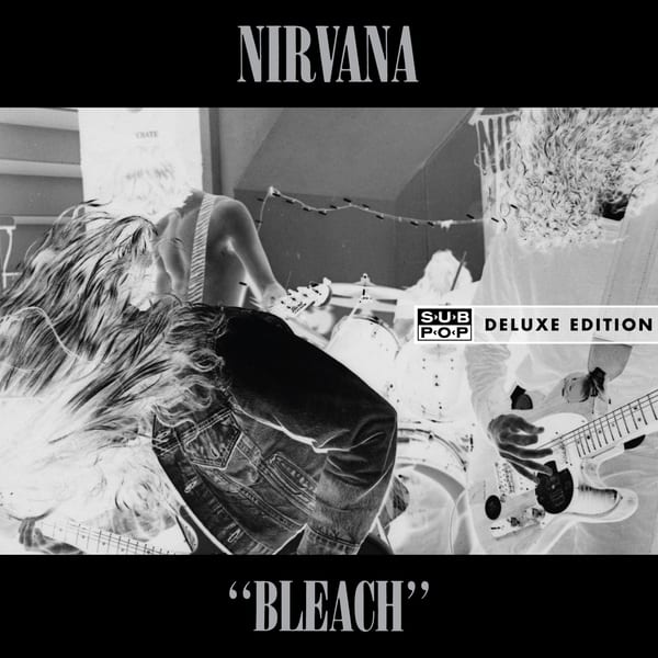 Bleach by Nirvana, album cover