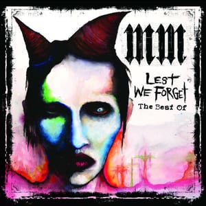 Lest We Forget: The Best Of by Marilyn Manson, album cover