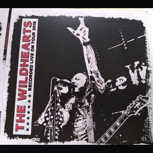 Recorded Live on Tour 2018 by The Wildhearts, album cover