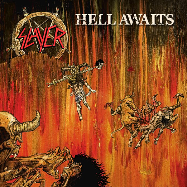 Hell Awaits by Slayer, album cover
