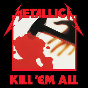 Kill ’Em All by Metallica, album cover