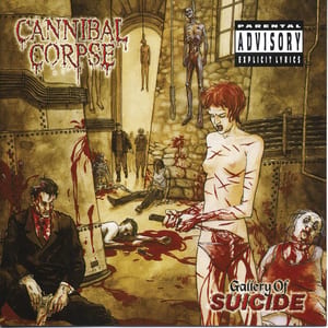 Gallery of Suicide by Cannibal Corpse, album cover
