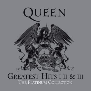 Greatest Hits I, II & III: The Platinum Collection by Queen, album cover