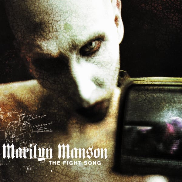 The Fight Song by Marilyn Manson, album cover