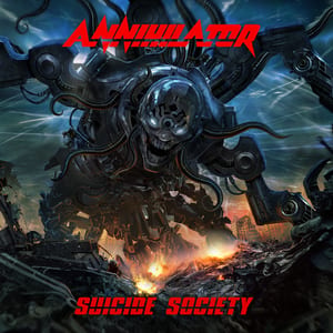 Suicide Society by Annihilator, album cover