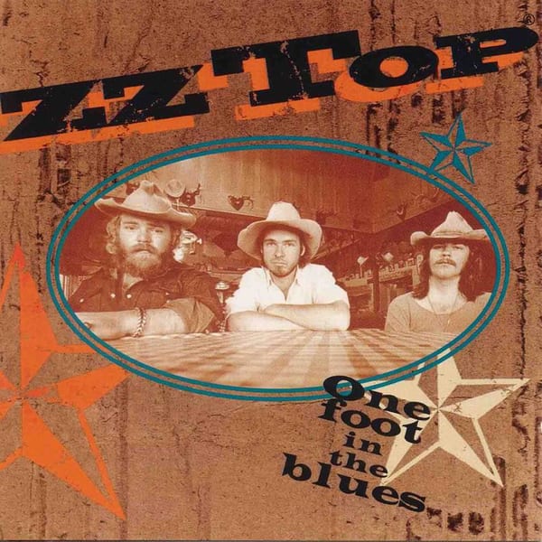 One Foot in the Blues by ZZ Top, album cover