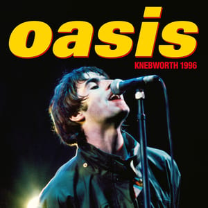 Knebworth 1996 by Oasis, album cover