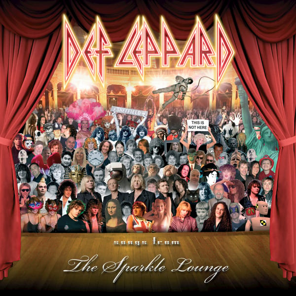 Songs From the Sparkle Lounge by Def Leppard, album cover