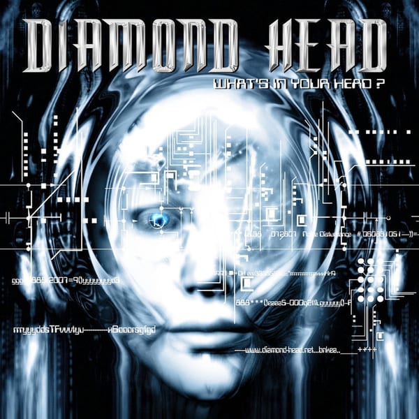 What's in Your Head? by Diamond Head, album cover