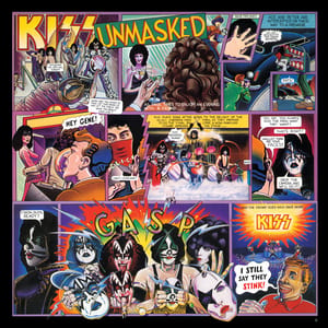 Unmasked by KISS, album cover