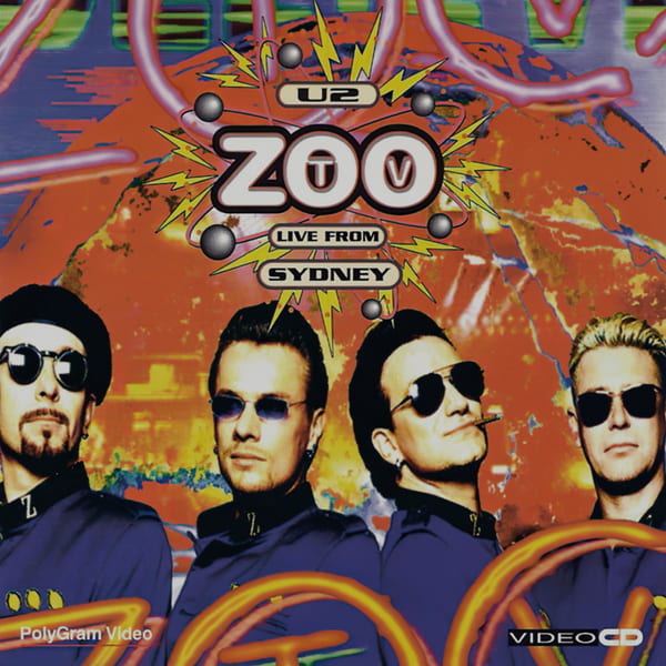 Zoo TV: Live From Sydney by U2, album cover