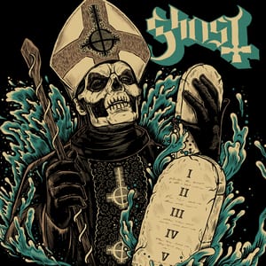 13 Commandments by Ghost, album cover