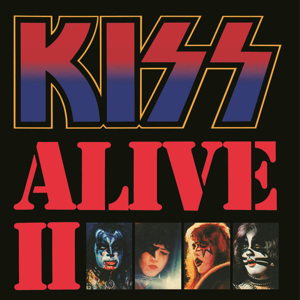 Alive II by KISS, album cover