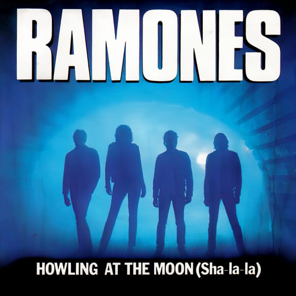 Howling at the Moon by Ramones, album cover