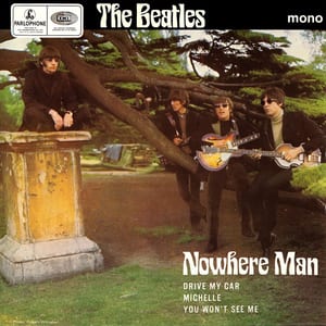 Nowhere Man by The Beatles, album cover