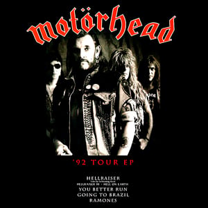 '92 Tour EP by Motörhead, album cover