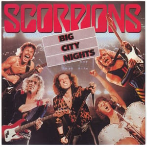 Big City Nights by Scorpions, album cover