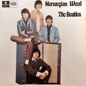 Norwegian Wood by The Beatles, album cover