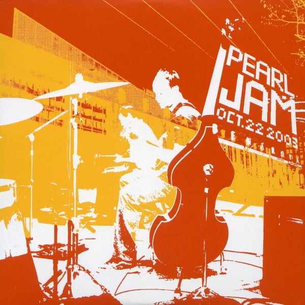 2003-10-22: Benaroya Hall, Seattle, WA, USA by Pearl Jam, album cover
