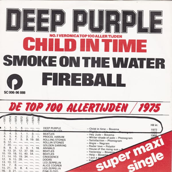 Child in Time by Deep Purple, album cover